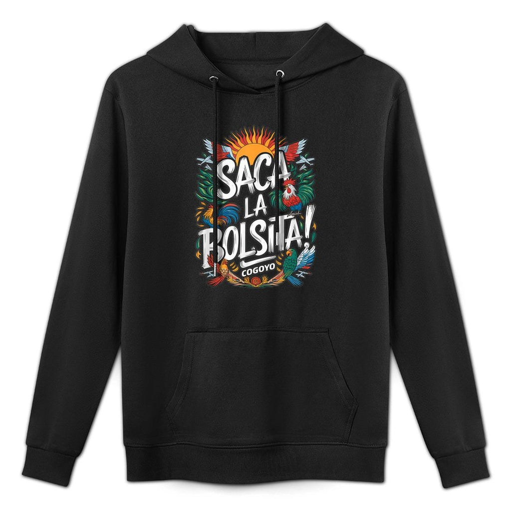 Saca La Bolsita, Funny Mexican Memes Shape Retention Hoodie