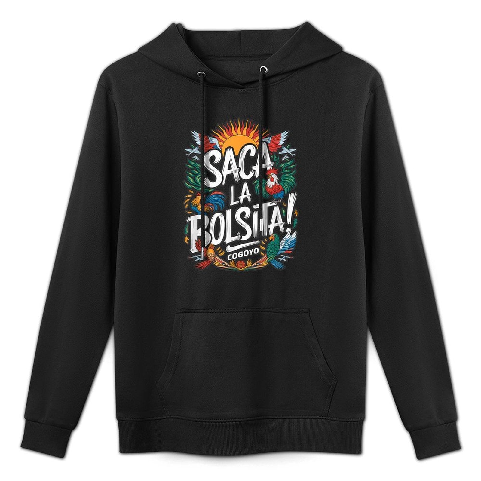 Saca La Bolsita, Funny Mexican Memes Shape Retention Hoodie