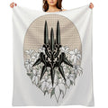 Yorha with Lunar Tears Shrink-resistant Throw Blanket