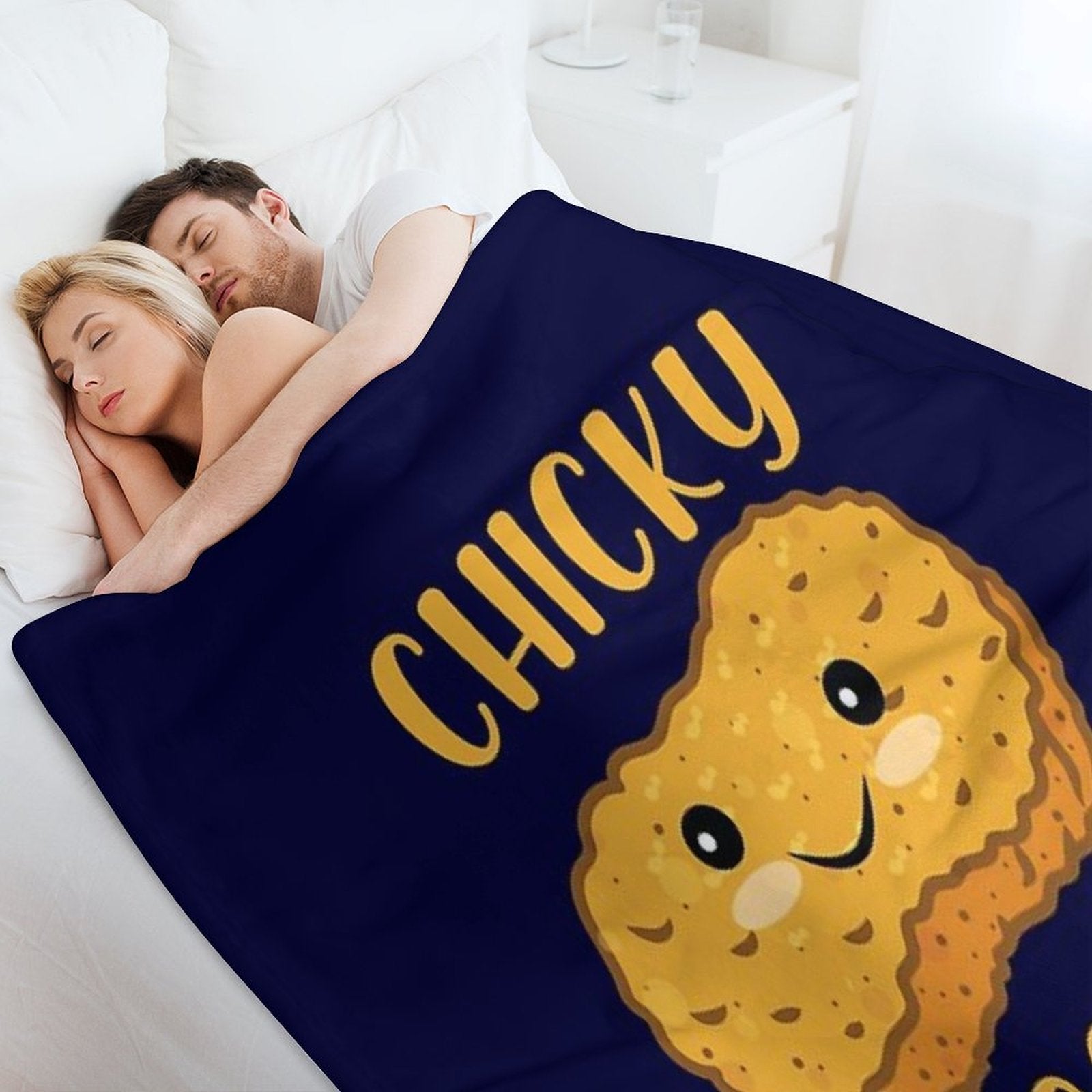 Chicky Nuggies Anti-pilling Throw Blanket