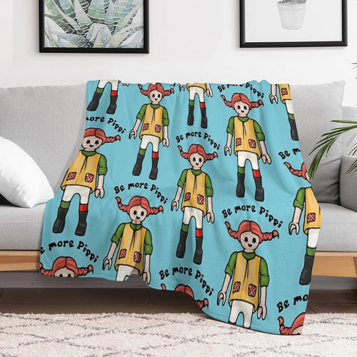 Be More Pippi Shrink-resistant Throw Blanket