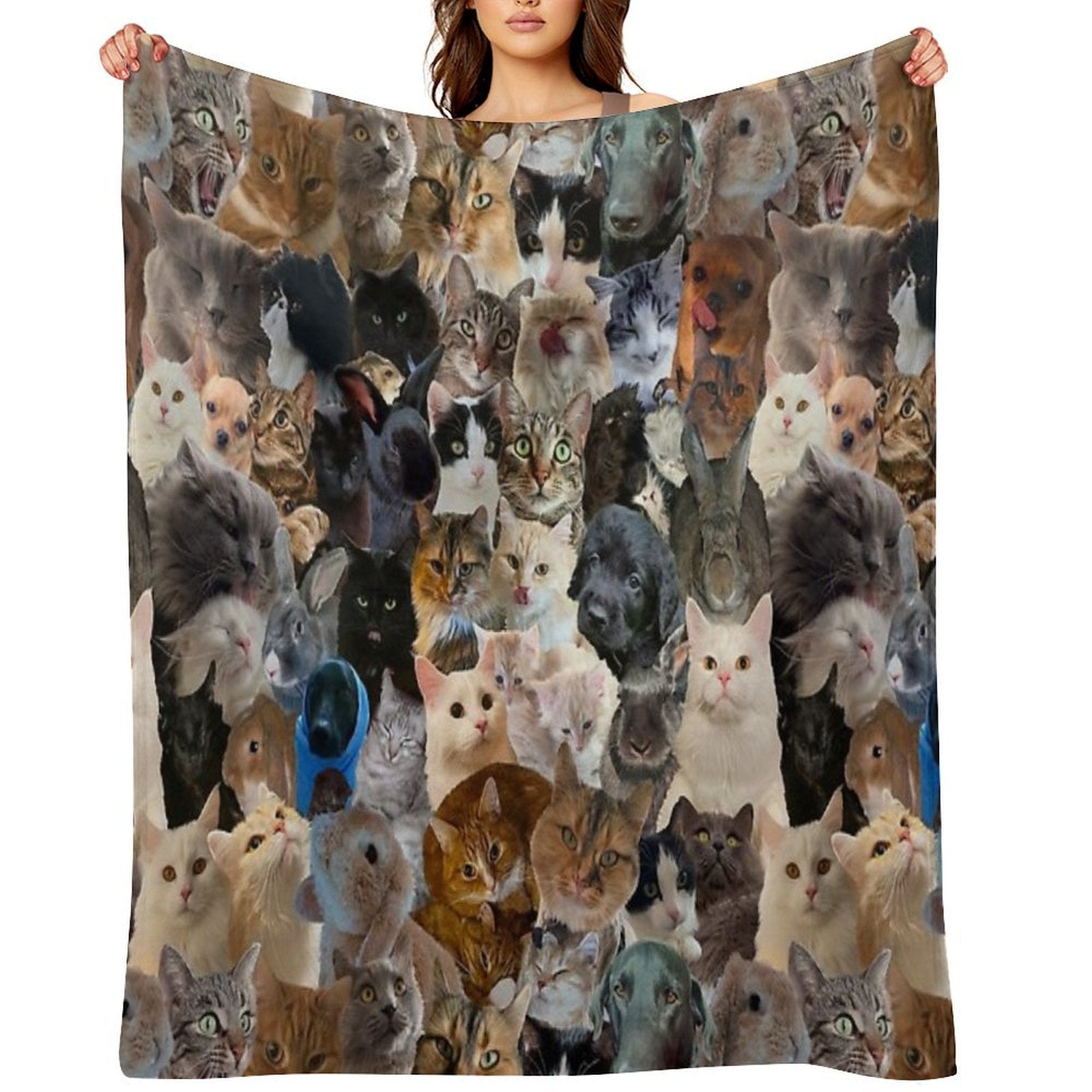 Pets Are Life Sustainable Throw Blanket