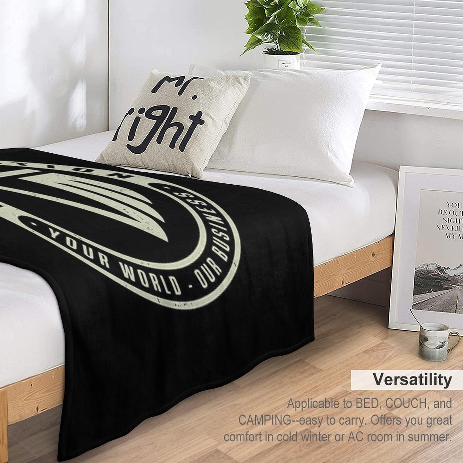 Murkoff Corporation Emblem Premium Throw Blanket