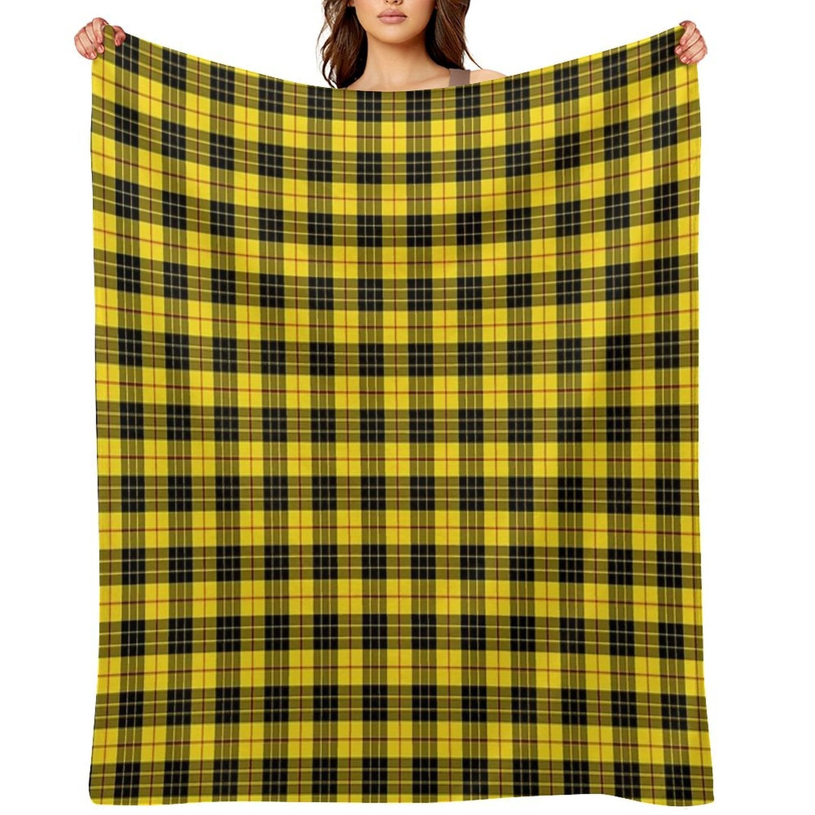 Clan MacLeod Tartan Eco-conscious Throw Blanket