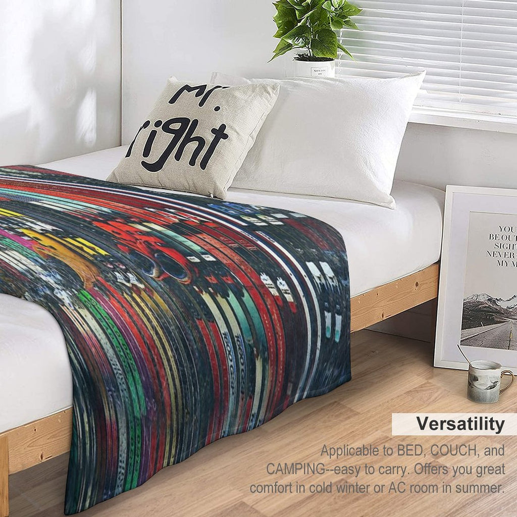 Ski Sun Valley Comfort Throw Blanket