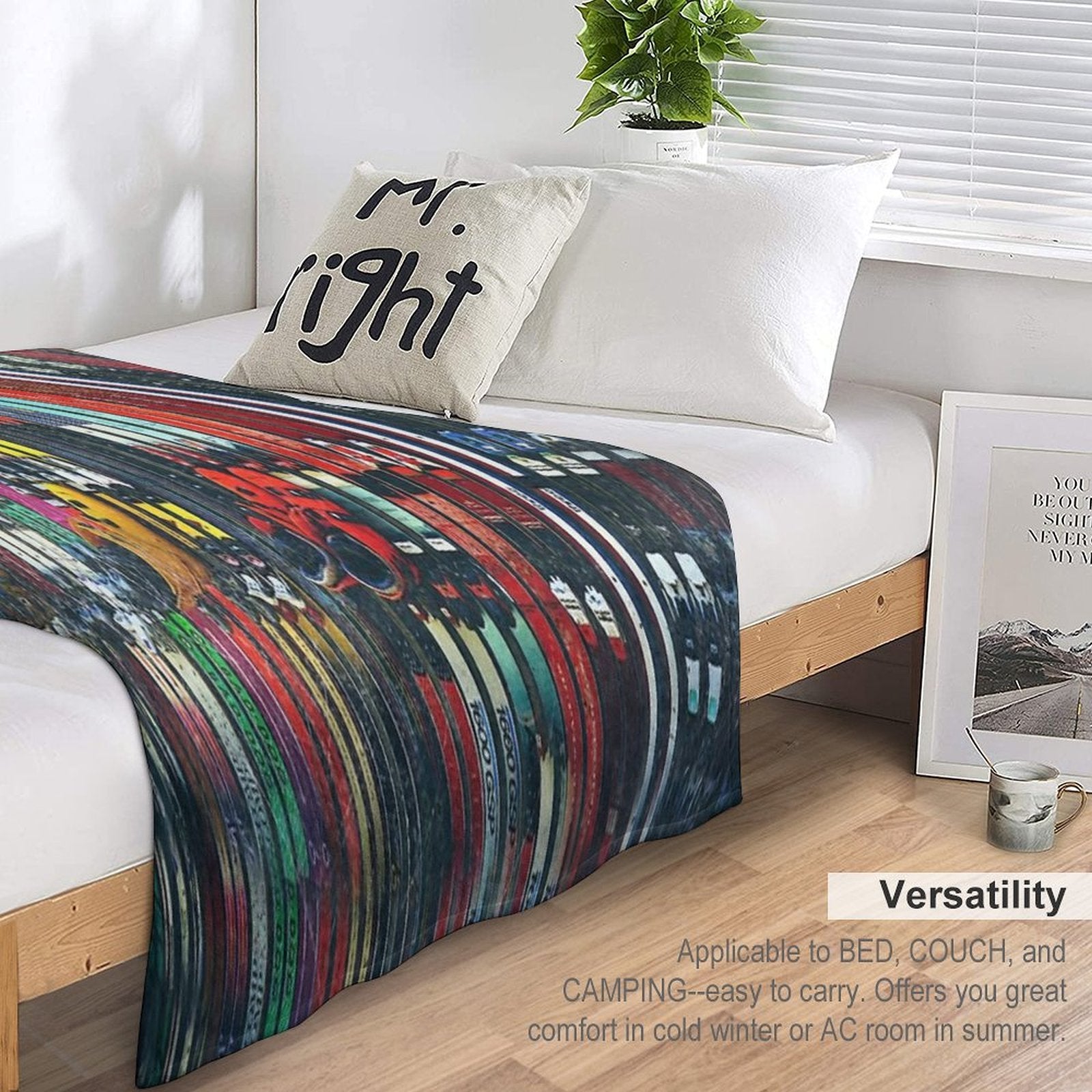 Ski Sun Valley Comfort Throw Blanket