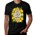 Retro Aesthetic Lemons Citrus Fruit Floral Funny Summer Pun  Oversized Silhouette T-Shirt