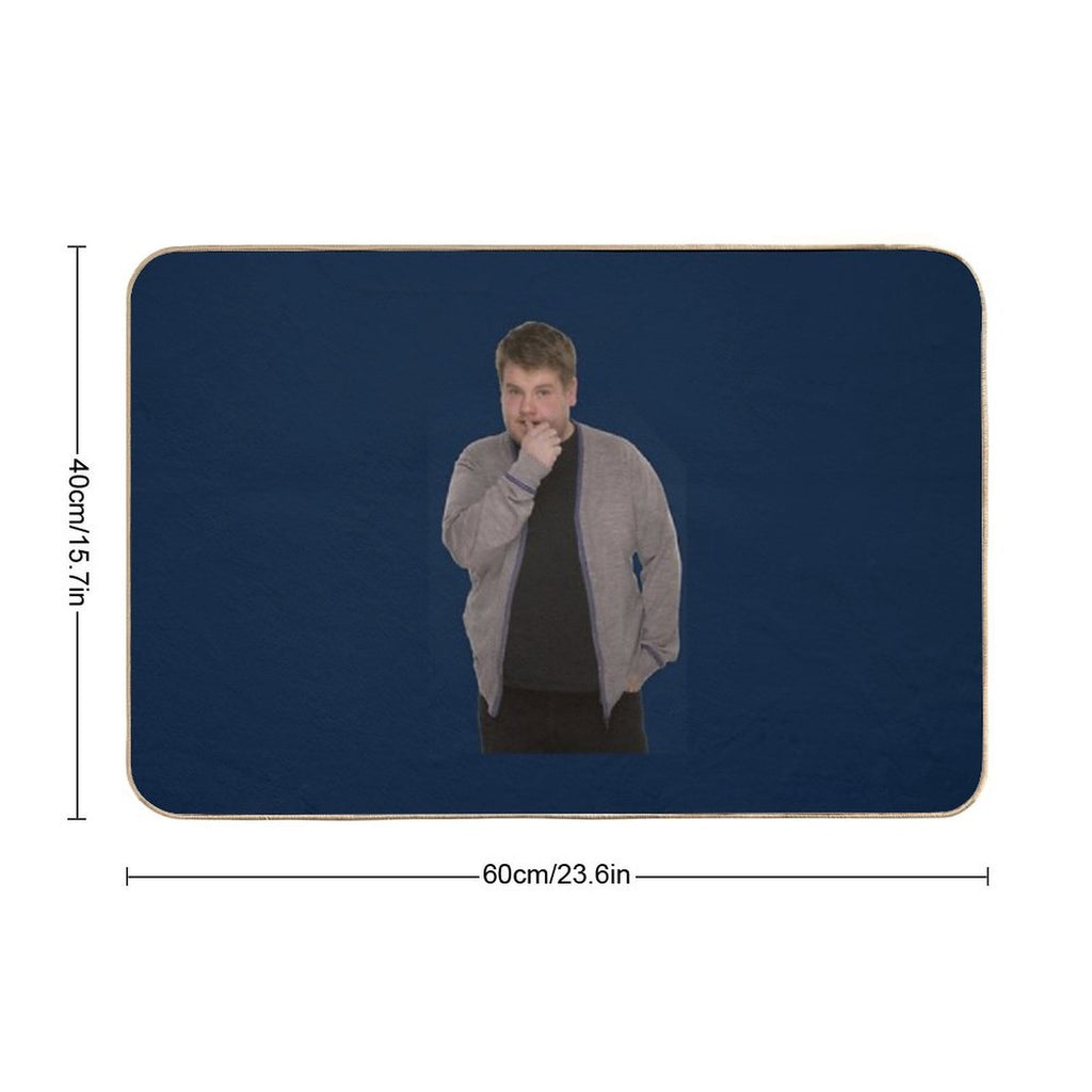 James Corden  Rapid-Drying Bath Mat