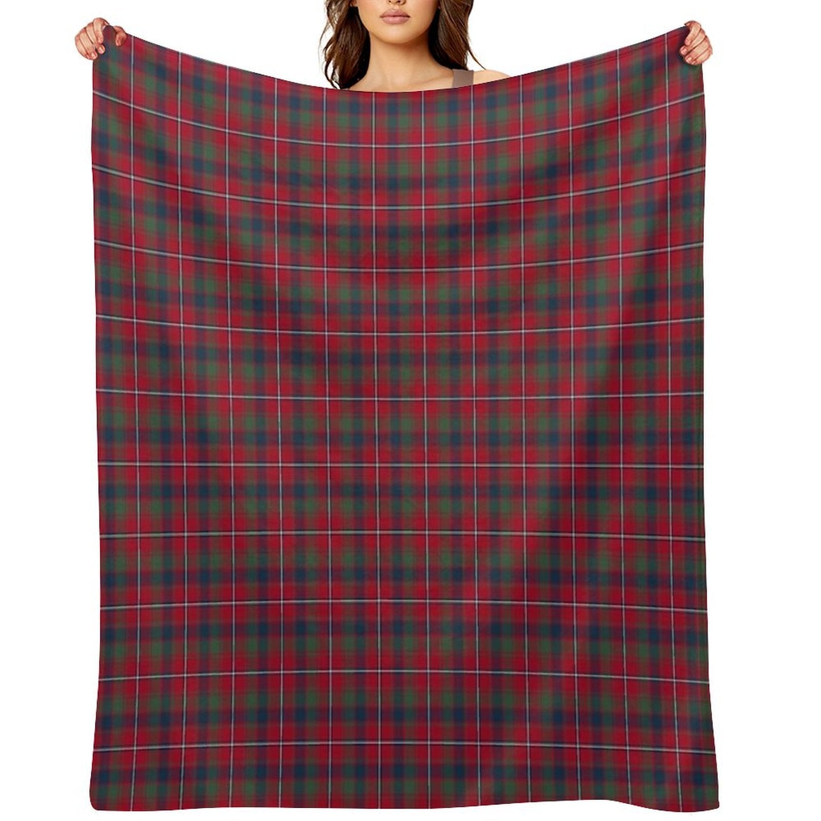 Clan Robertson Tartan Anti-pilling Throw Blanket