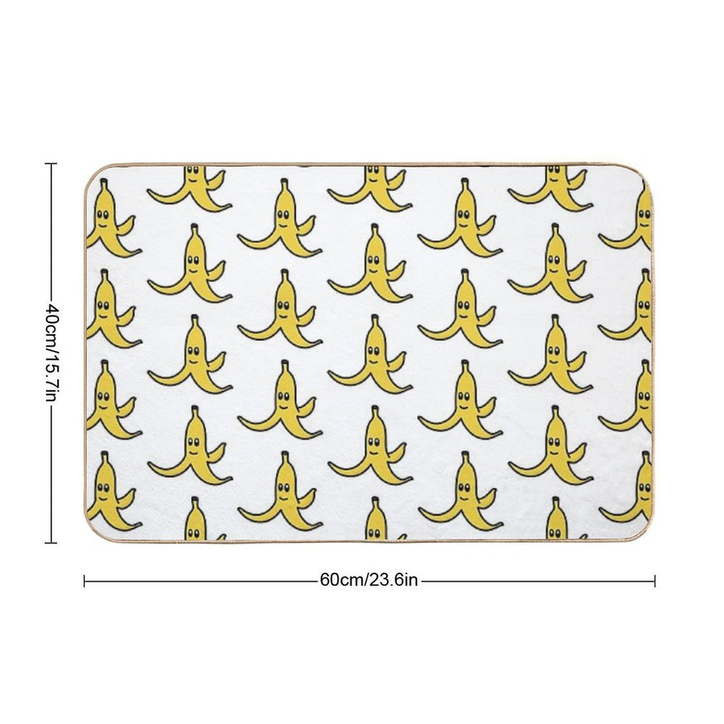 Banana  Dirt-Trapping Bath Mat
