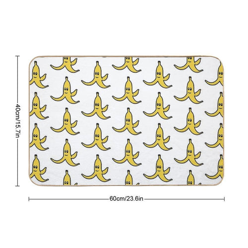 Banana  Dirt-Trapping Bath Mat