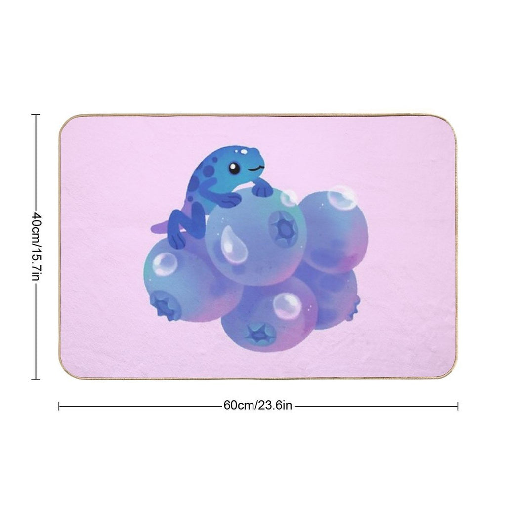 Blueberry Poison Yogurt 1  High-Traffic Bath Mat