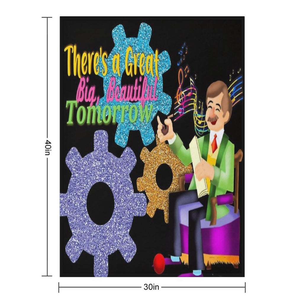 Carousel of Progress Durable Throw Blanket