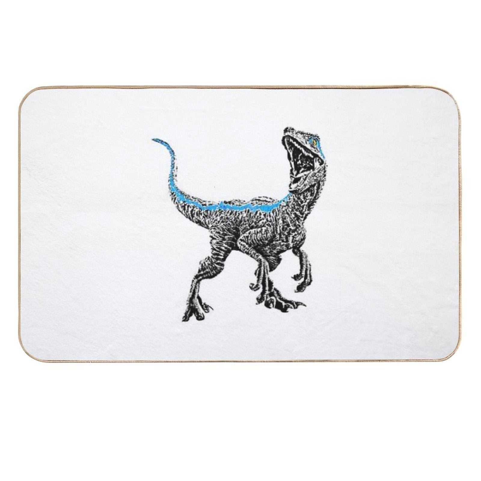 Pretty Girl Blue  Non-Slip Bath Mat