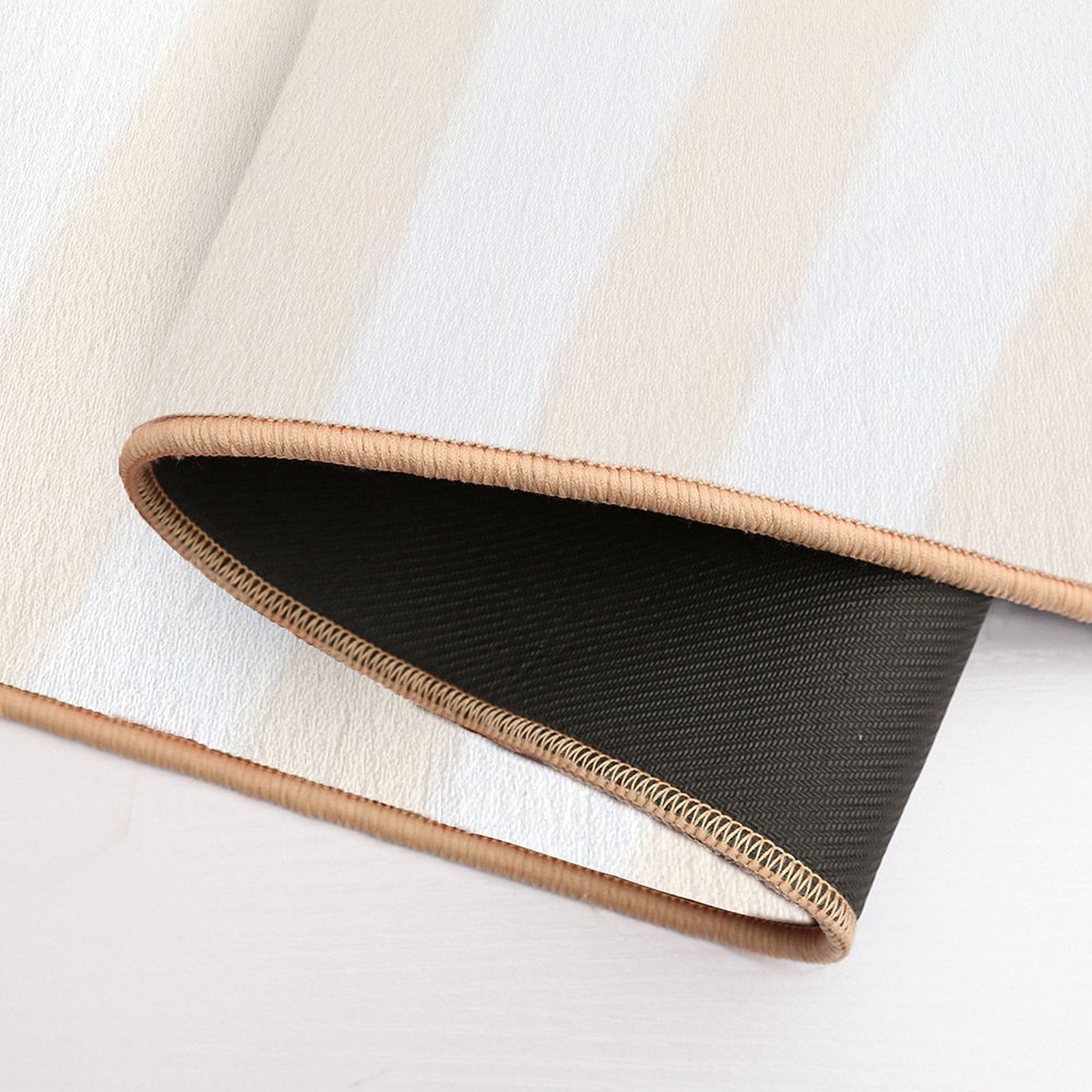 Harmony in Stripes 6, Unique  Long-Lasting Bath Mat