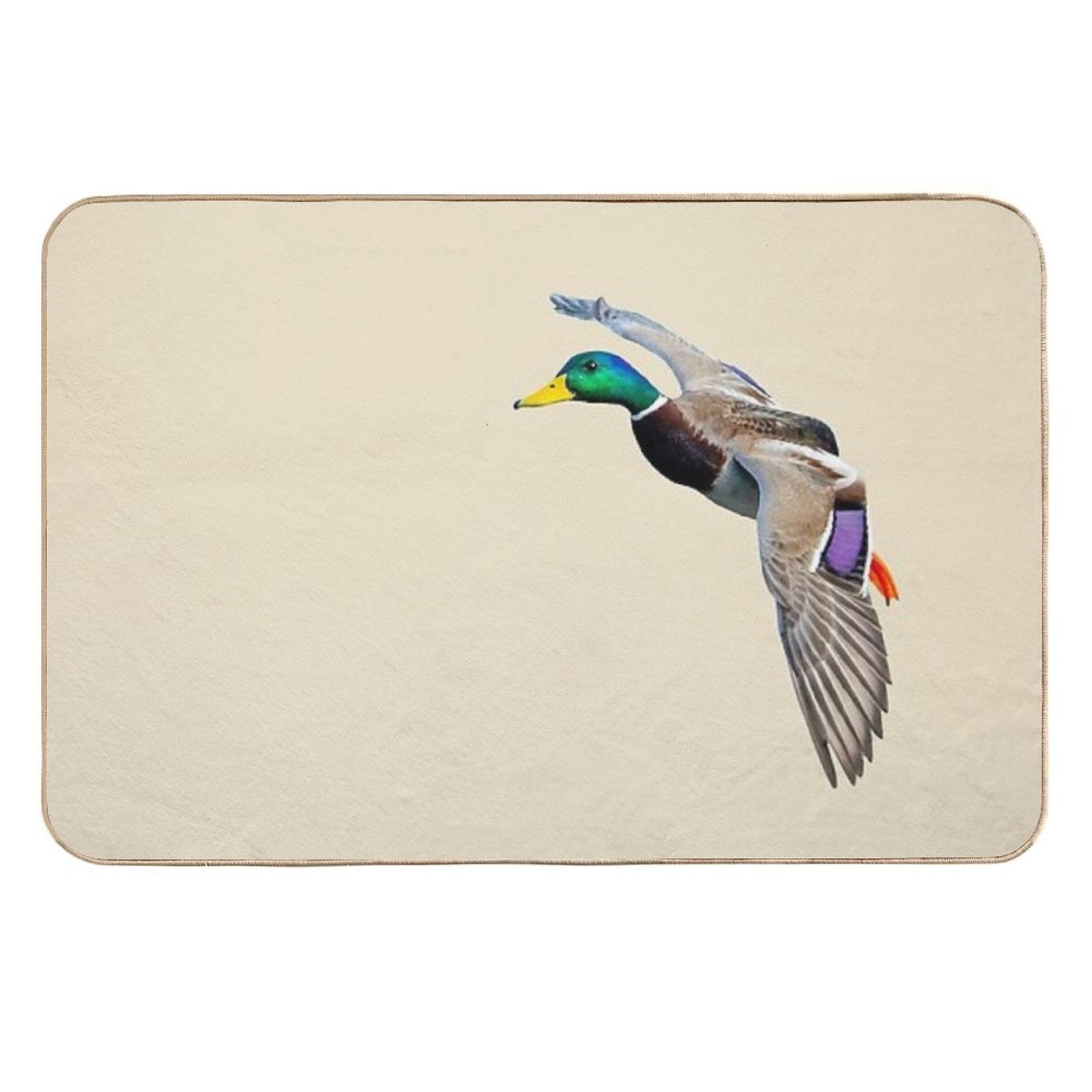 Coming Into Land  Stain-Proof Bath Mat
