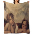 THE SISTINE MADONNA (detail) - RAPHAEL Durable Throw Blanket