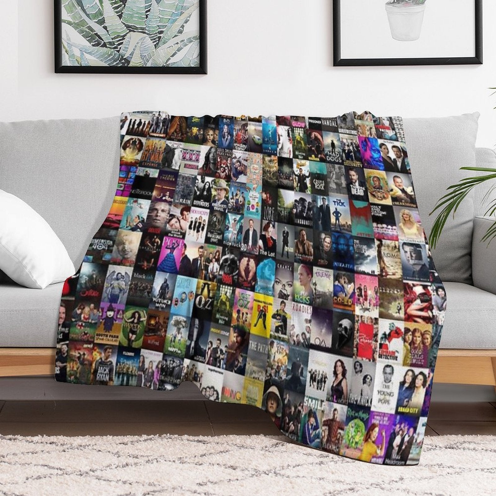 Cable Television Shows Machine-washable Throw Blanket