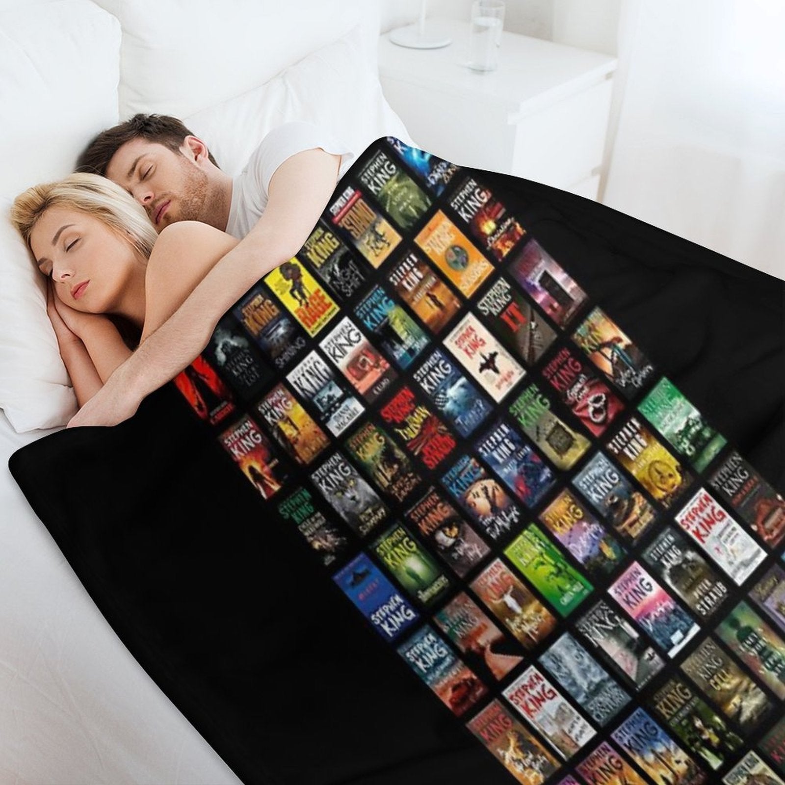 Complete Works of Stephen King Plush Throw Blanket