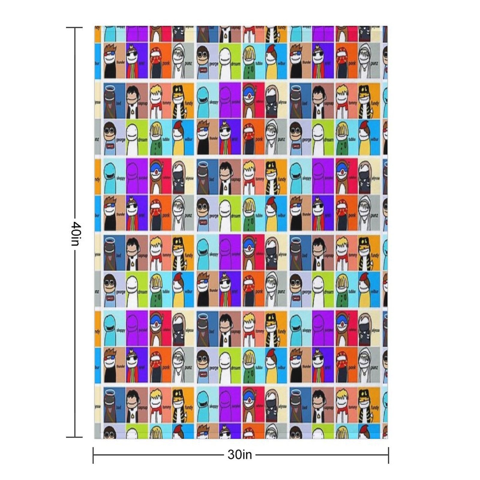 Dream Smp Lightweight Throw Blanket