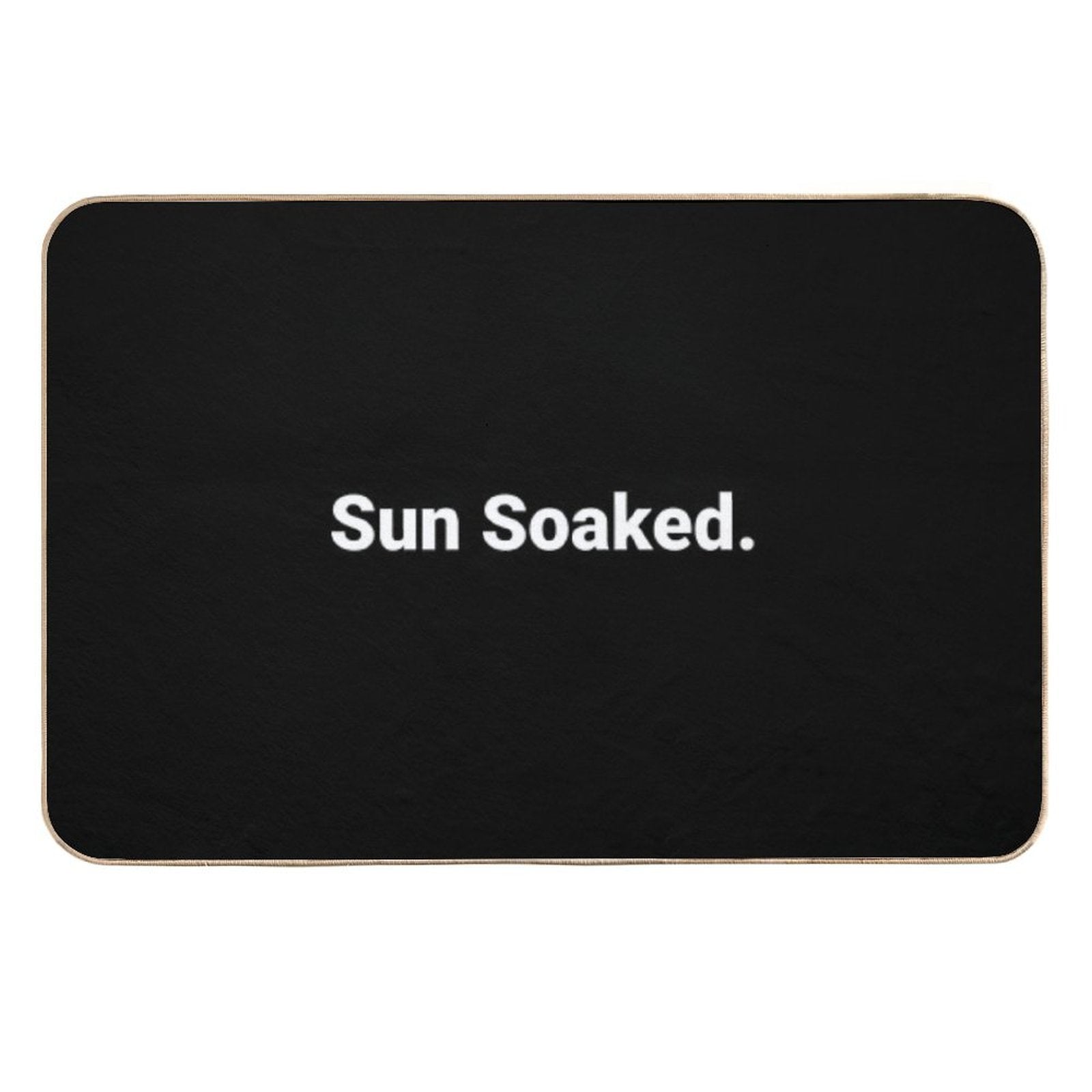 Sun Soaked.  Odorless Bath Mat
