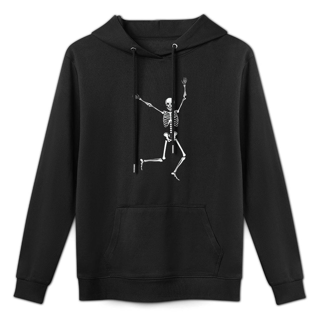 Dancing Skeletons Dance Challenge Halloween Dead Skeleton Cotton-Polyester Blend Hoodie