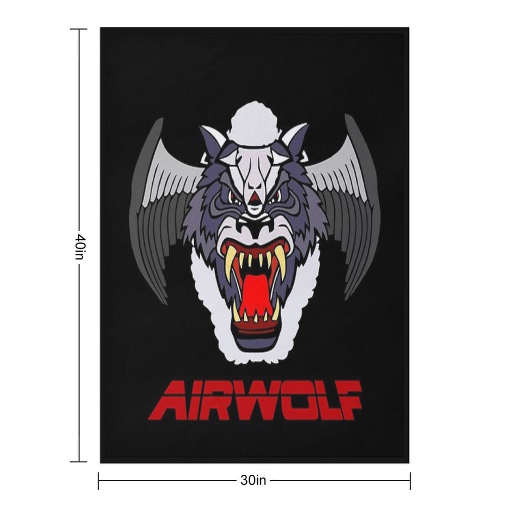 Airwolf Lightweight Throw Blanket