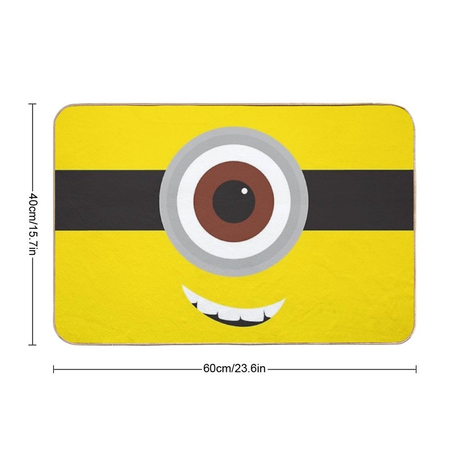Minion Eye  Non-Slip Bath Mat