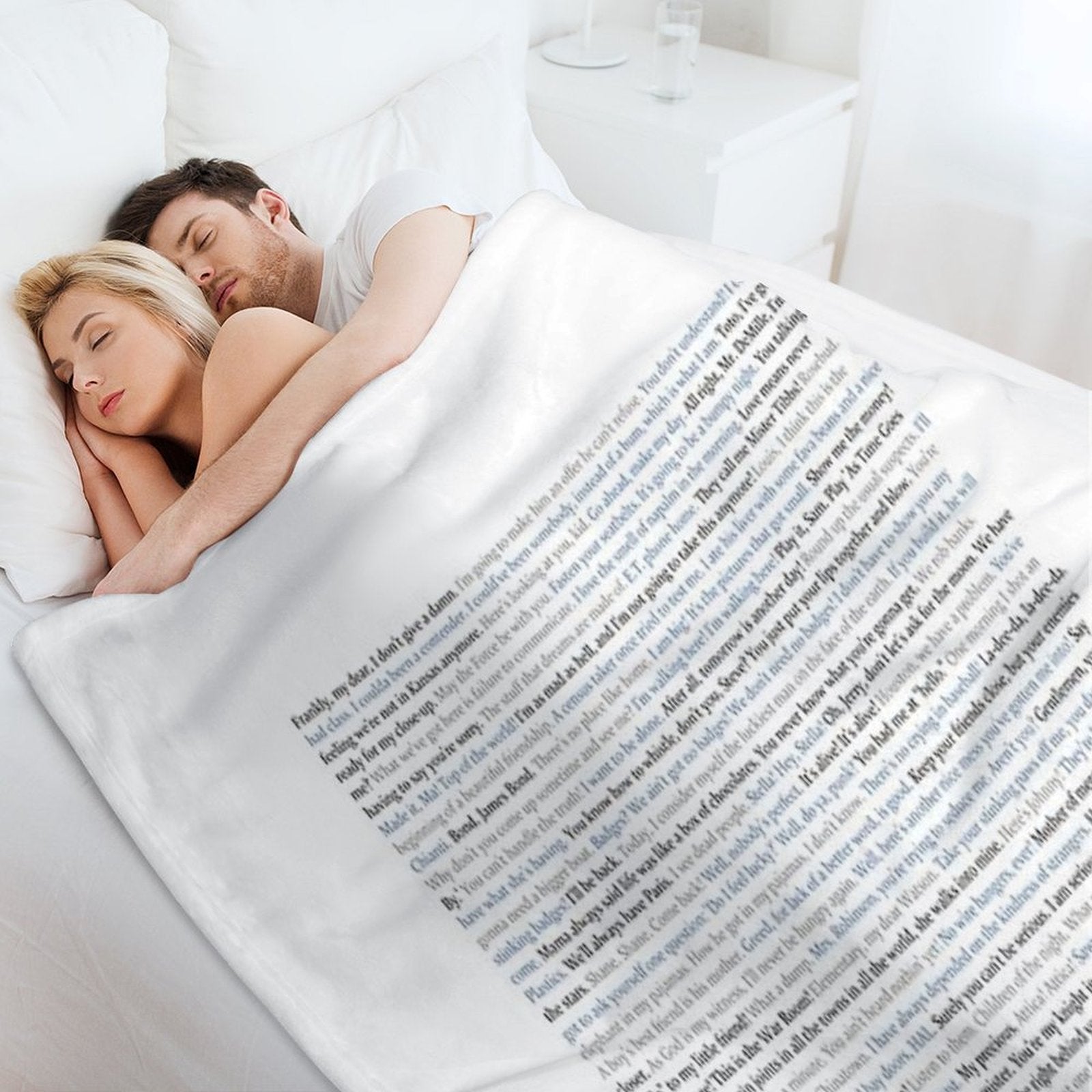 Movie Quotes Quick-dry Throw Blanket