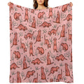 Major Meerkats All-season Throw Blanket