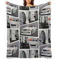 Chaser Jzx100 X 1Jz Engine Sustainable Throw Blanket