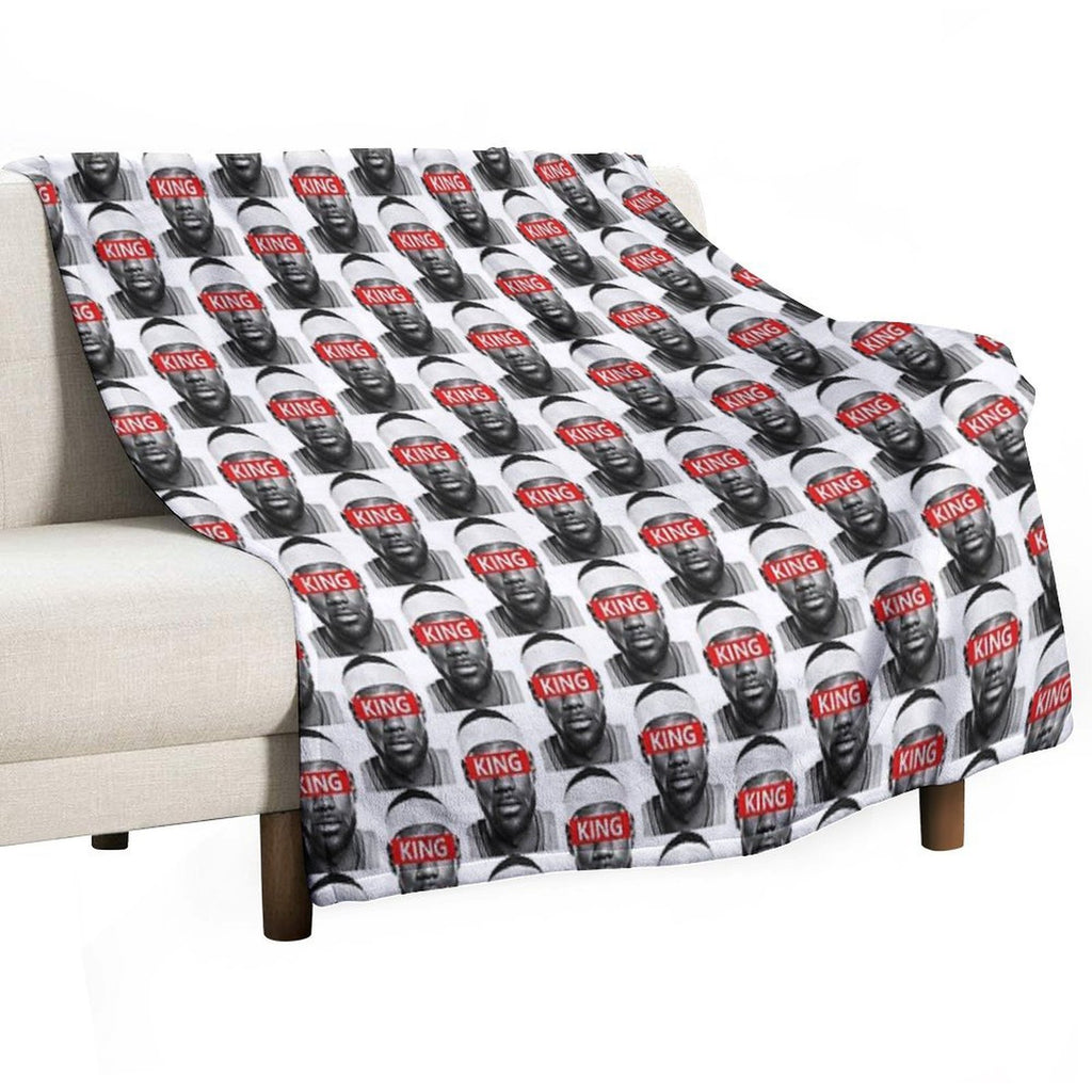 LeBron James - King Anti-pilling Throw Blanket