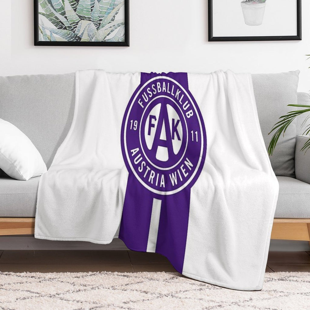 Austria Footbal Fans Ultras Hooligans Vienna Wien All-season Throw Blanket
