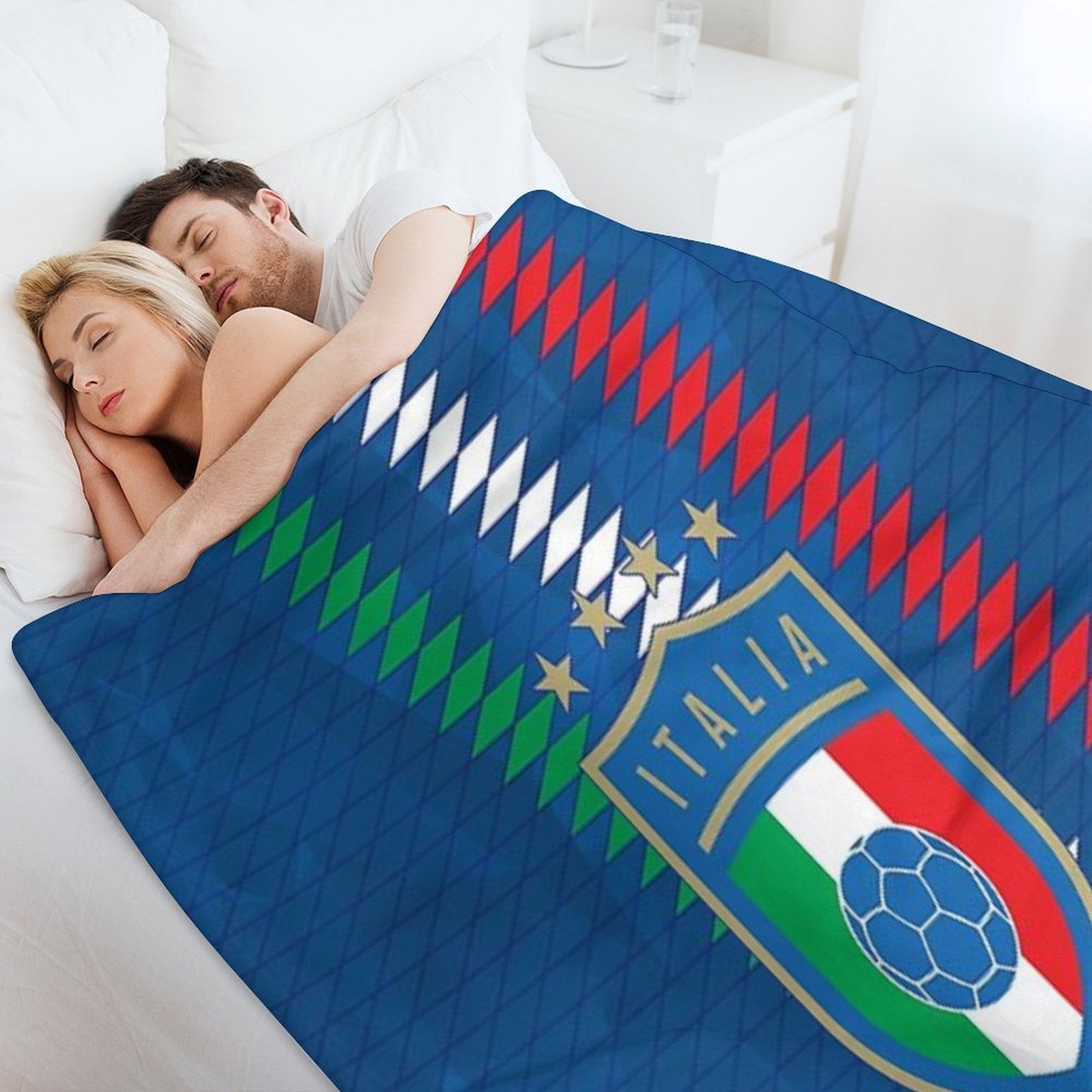 Italy  Italia Sustainable Throw Blanket