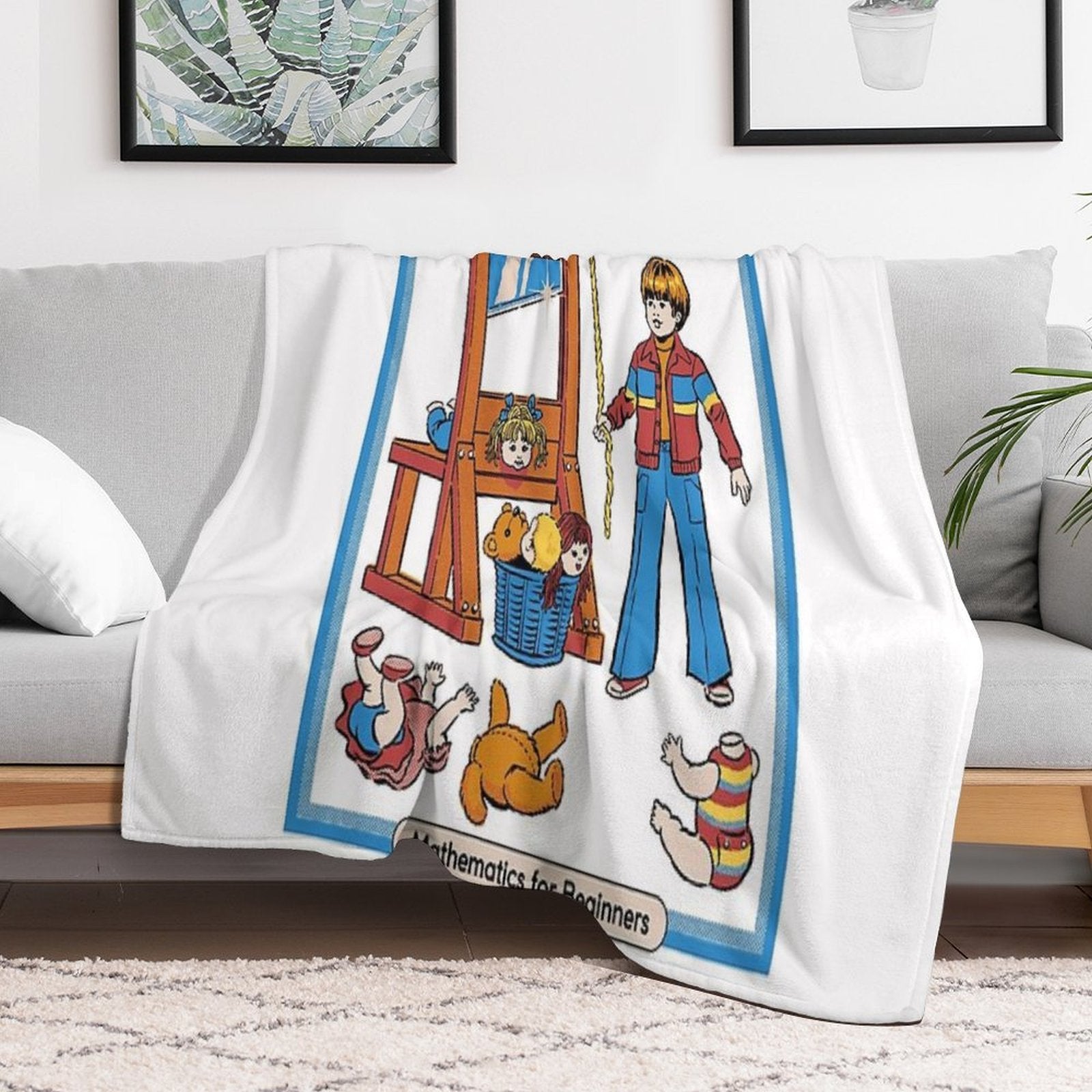Learn About Subtraction All-season Throw Blanket