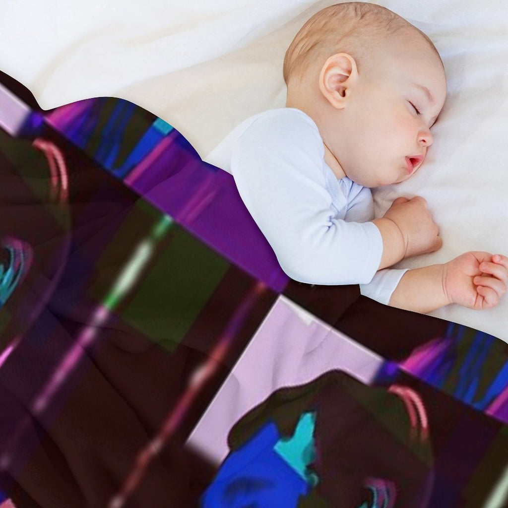 Neon Dude 1 Premium Throw Blanket