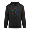 Retro Mid-Century Modern Birds 50s 60s Style Men Women Kid Customizable Surface Hoodie