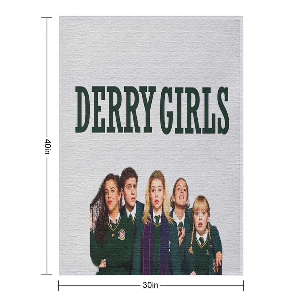 Derry Girls Easy Care Throw Blanket