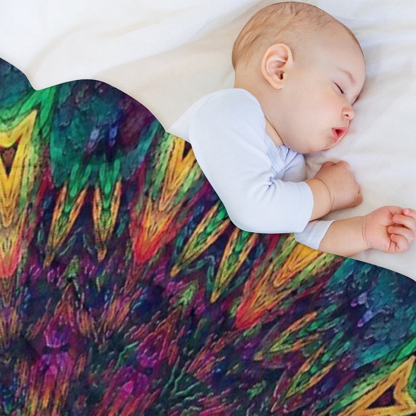 Mandala Love Compact Throw Blanket
