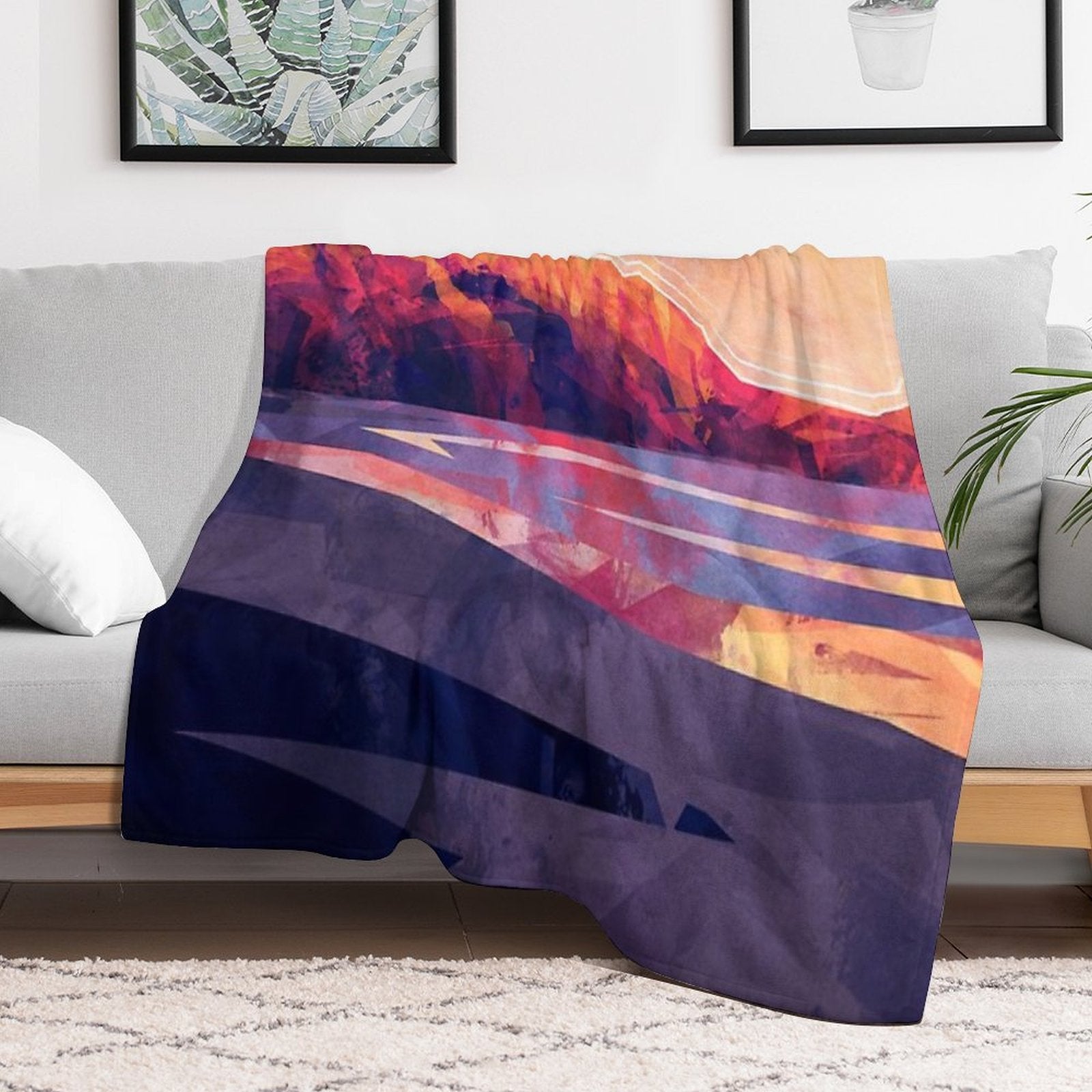 Table Mountain Lightweight Throw Blanket