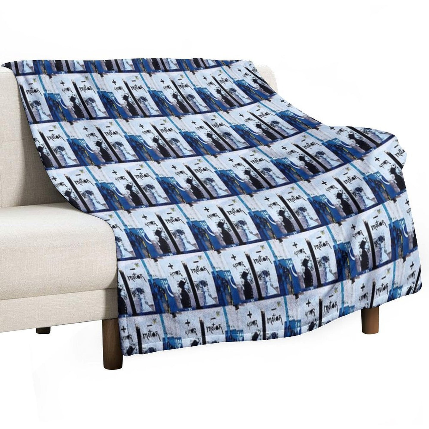 + Love - Engine Machine-washable Throw Blanket