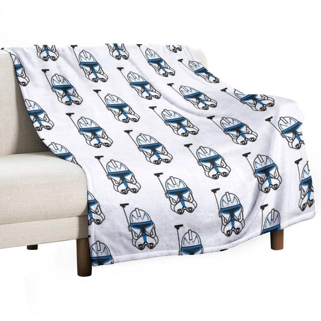 Clone Trooper Rex - 501st Legion Phase 2 Machine-washable Throw Blanket