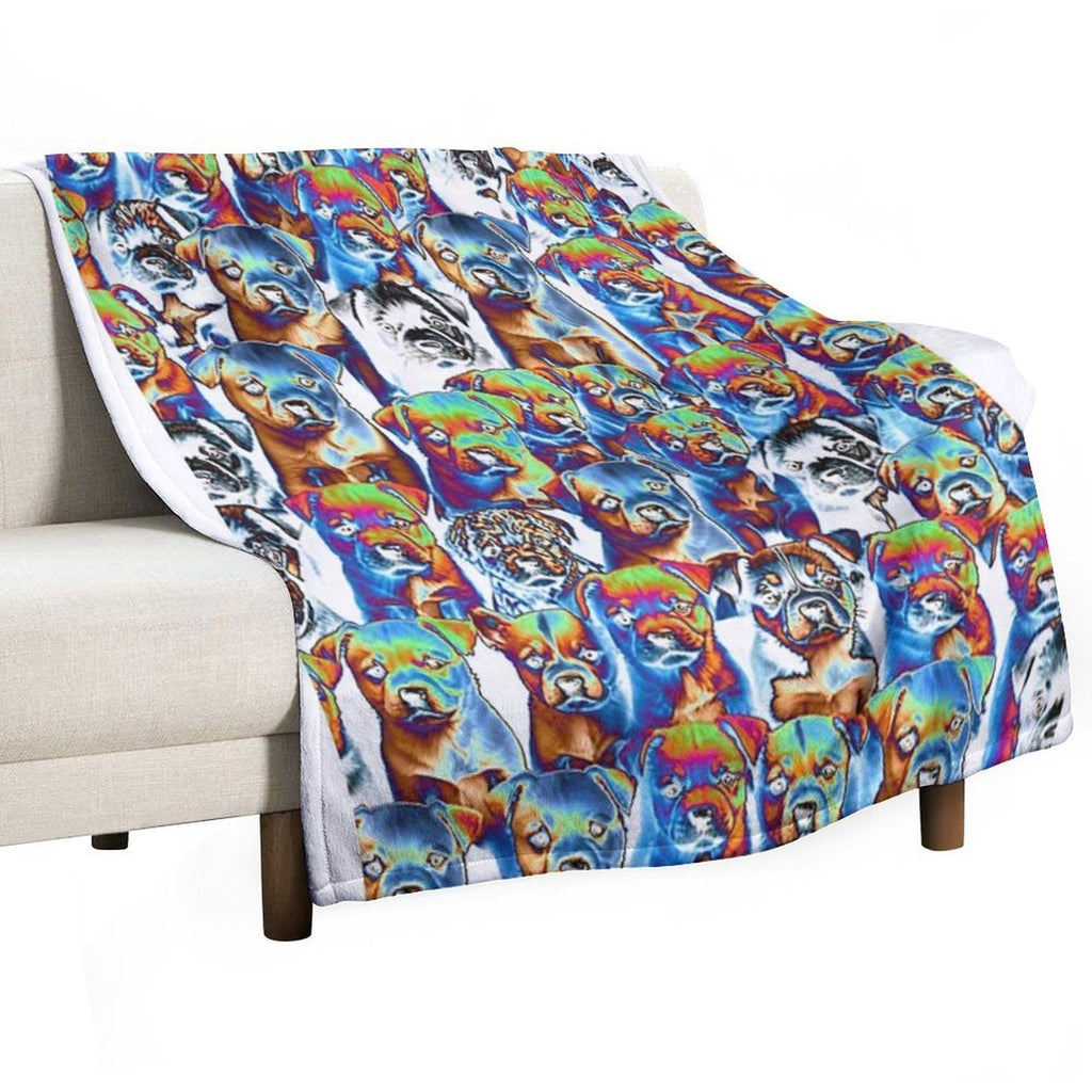 FEEL THE VIBE Easy Care Throw Blanket