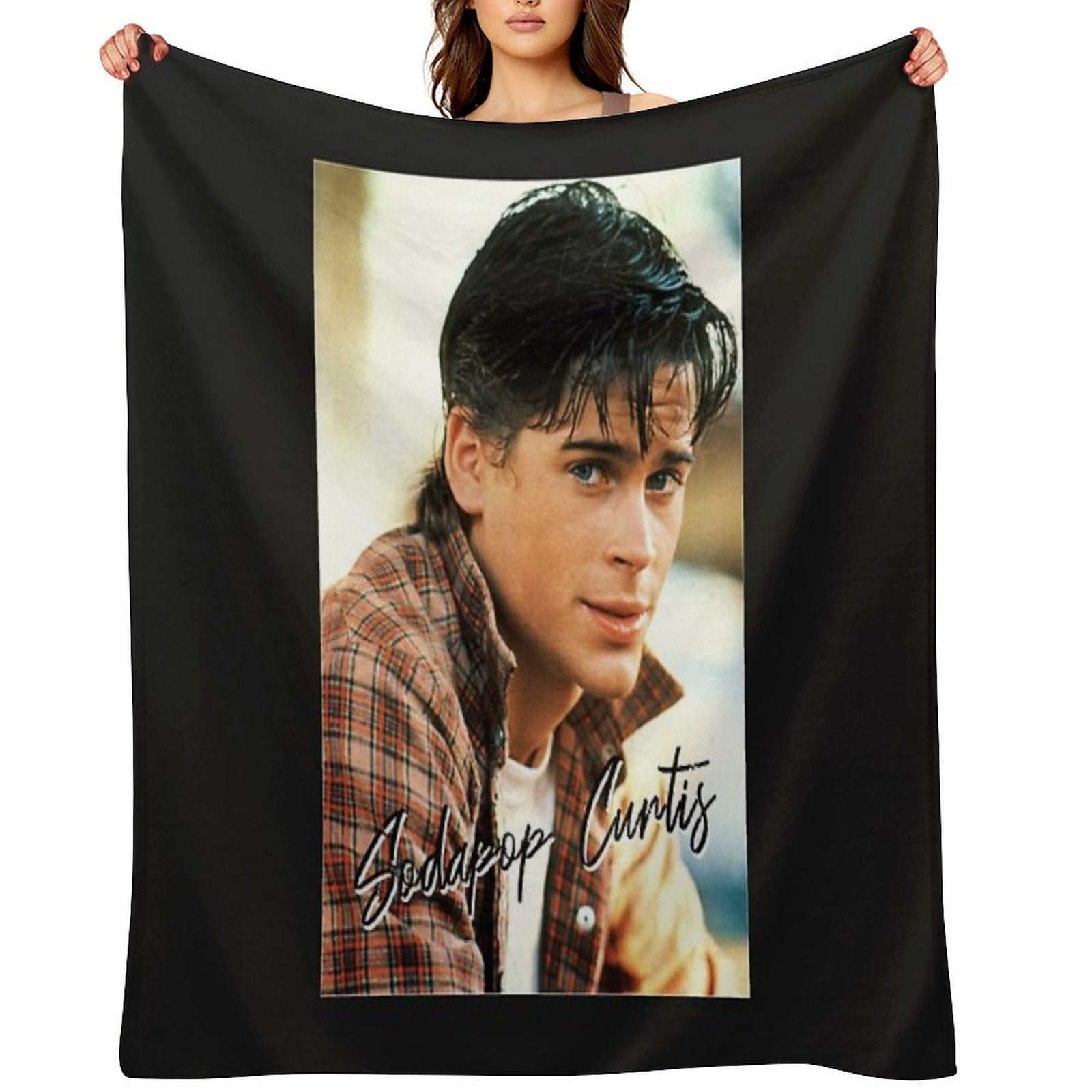 Sodapop Curtis The Outsiders 80s Movie Classic T-Shirt Anti-pilling Throw Blanket