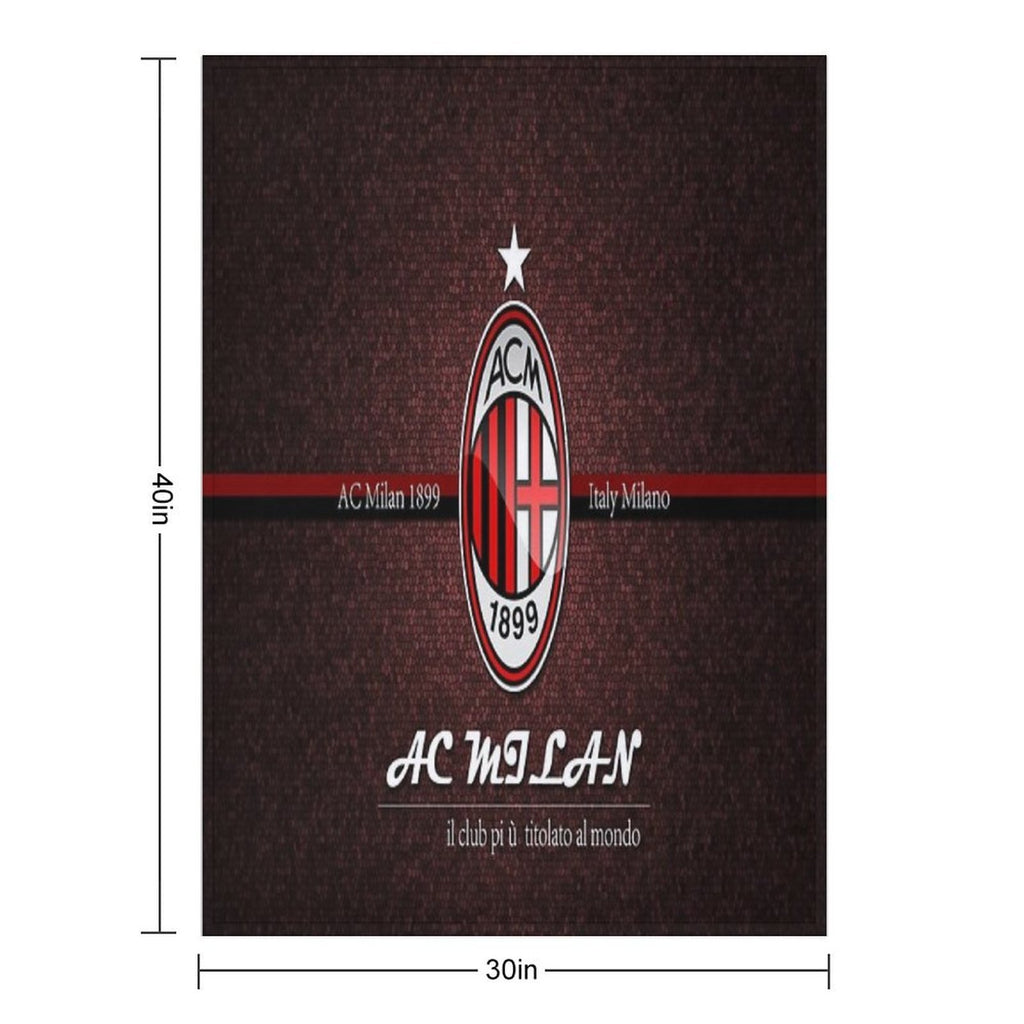 CLASSIC AC MILAN Comfort Throw Blanket