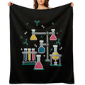 Amazing Chemistry Wrinkle-free Throw Blanket