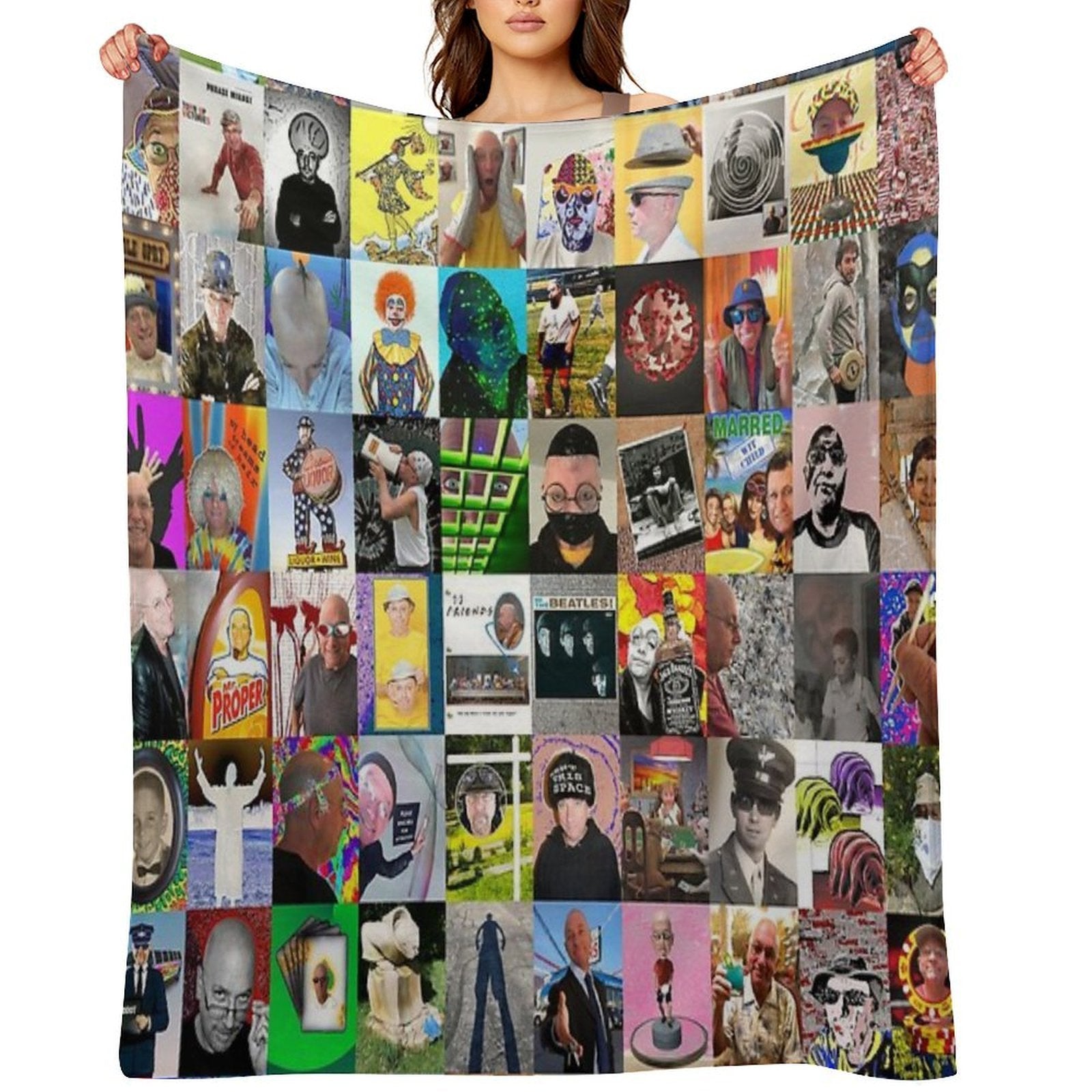 The Hundred Head Project Quick-dry Throw Blanket