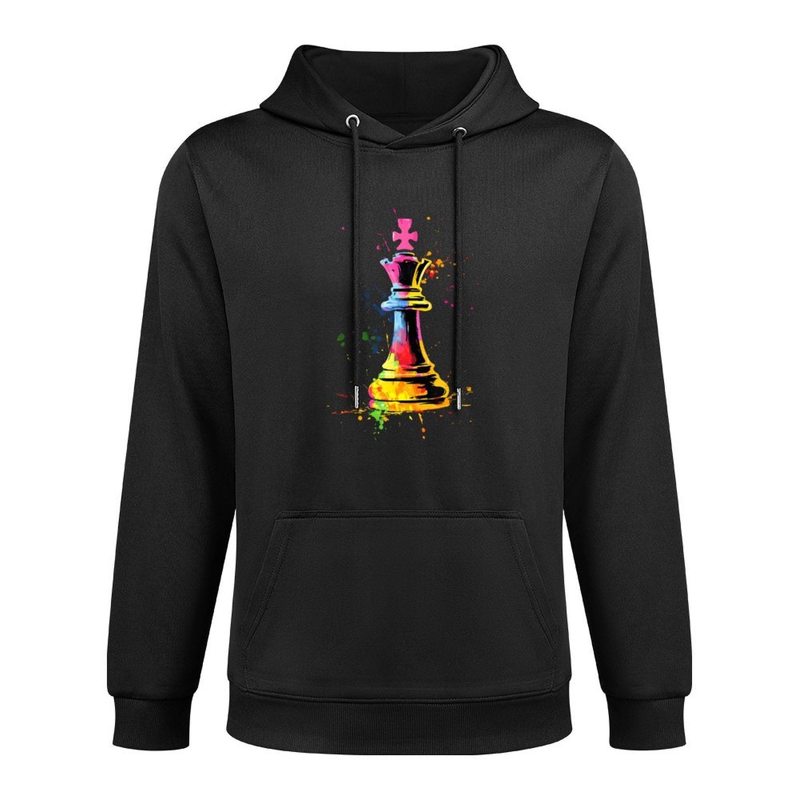 Colorful Chess Piece Chess Player All-Day Comfort Hoodie