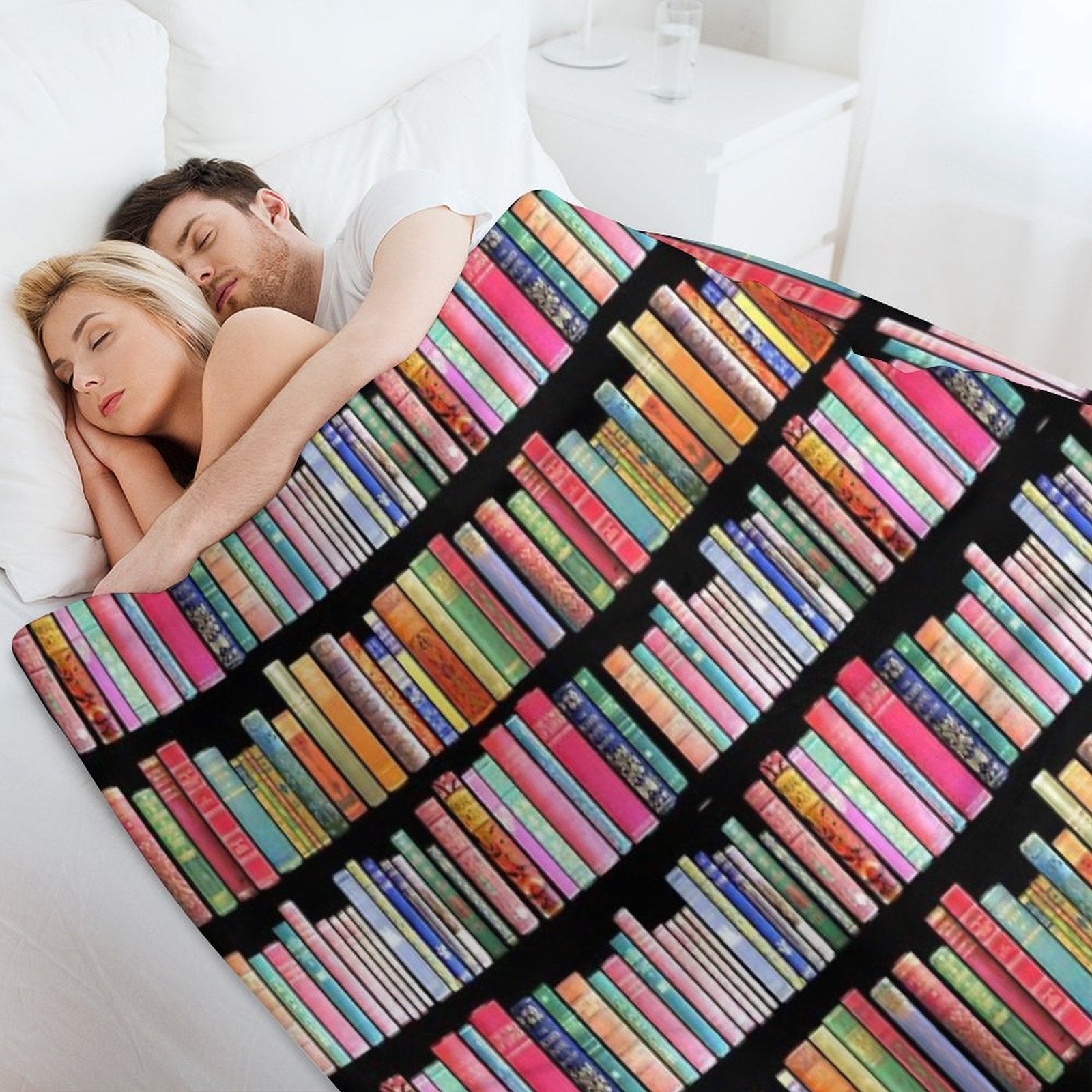 Bookworms Delight  Antique Book Library for Bibliophile Versatility Throw Blanket