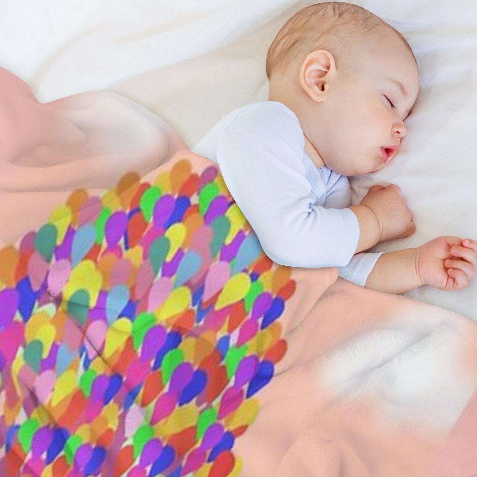 Up - Peach Easy Care Throw Blanket